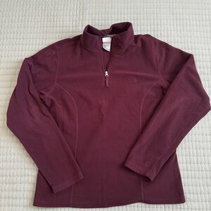 NORTH FACE 1/4 zip womens pullover